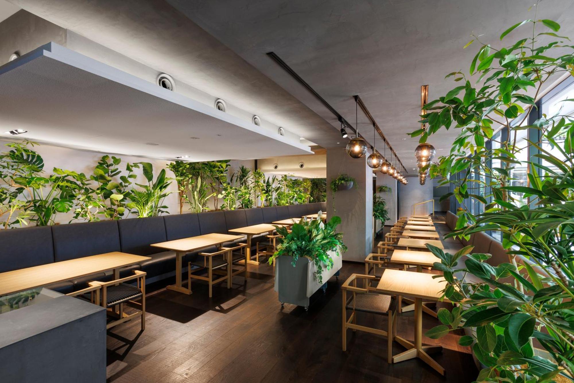 فندق جود ناتشر كيوتو المظهر الخارجي الصورة The interior of the restaurant
