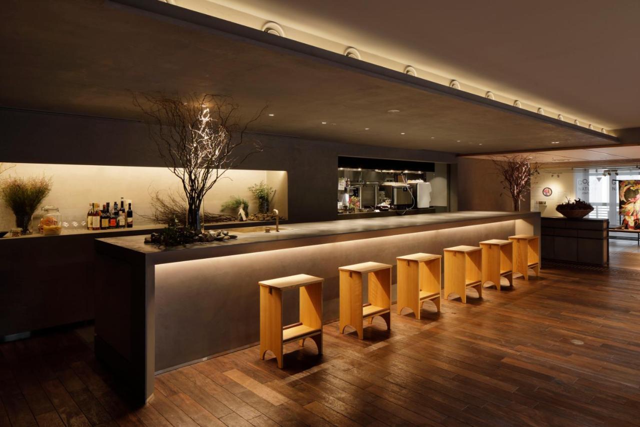 فندق جود ناتشر كيوتو المظهر الخارجي الصورة The bar at the restaurant