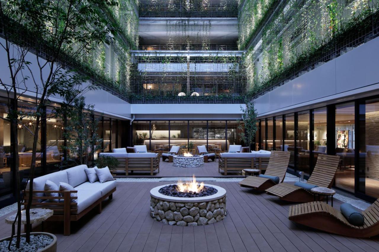 فندق جود ناتشر كيوتو المظهر الخارجي الصورة The hotel's courtyard