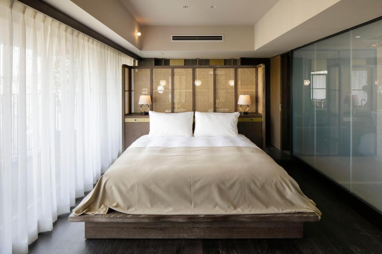 فندق جود ناتشر كيوتو المظهر الخارجي الصورة A bedroom at the hotel